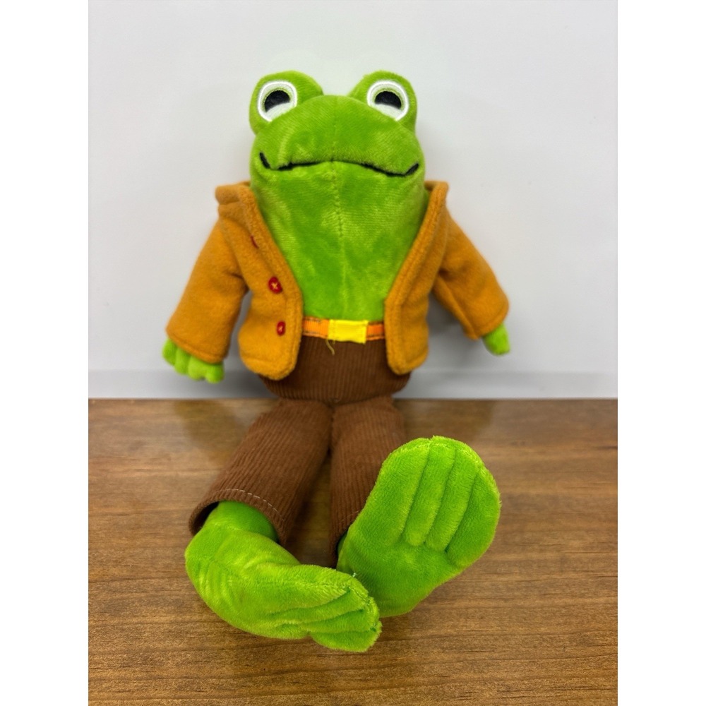 YOTTOY Frog & Toad Frog 11" Plush Stuffed Animal Toy Collectible Character EUC